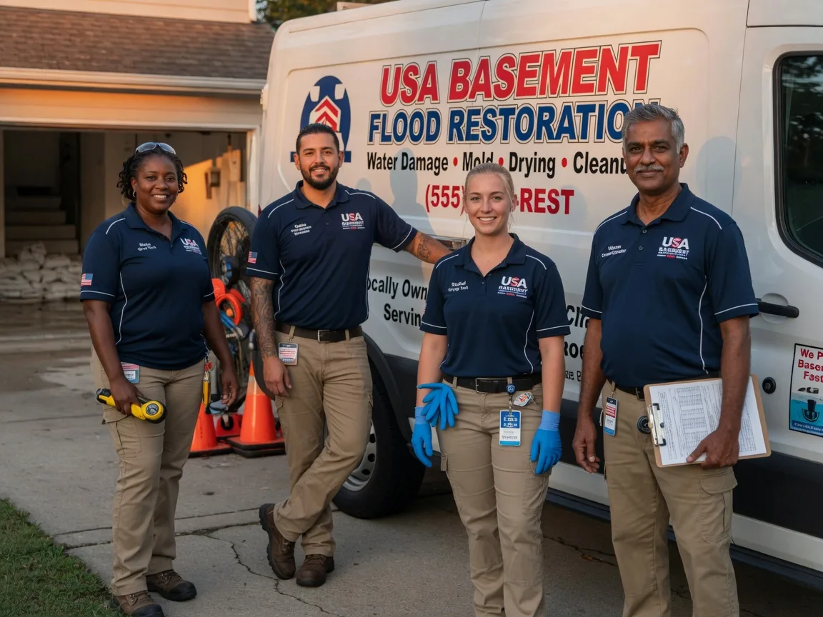 Basement Flood Cleanup company in Marquez, TX