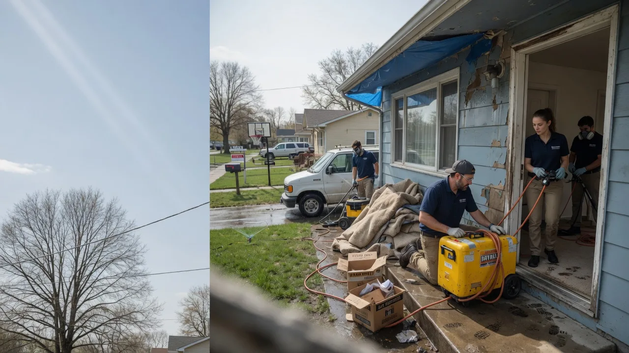 Basement Flood Cleanup in Marquez, TX near me